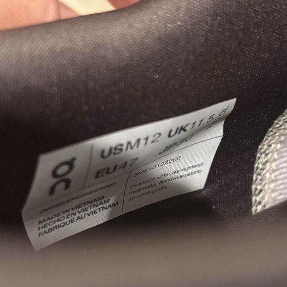 On Cloudmonster 2 Mens Athletic Running Shoes Sneaker Undyed/Zest New 12 M - Picture 9 of 9